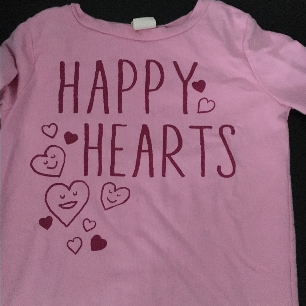 Tucker & Tate girls long sleeve hearts T-shirt